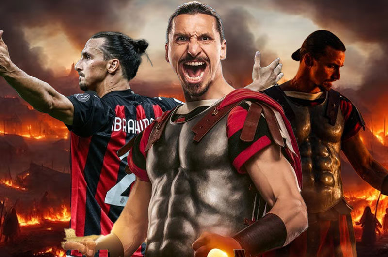 Zlatan Ibrahimovic hace su debut como actor en la nueva película de Asterix y Obelix